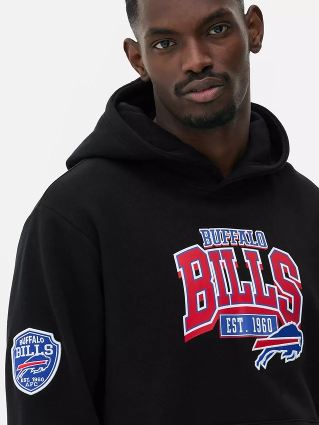Hettegenser med NFL Buffalo Bills-logo