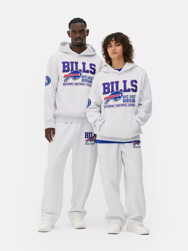 Hettegenser med «NFL Buffalo Bills»-trykk