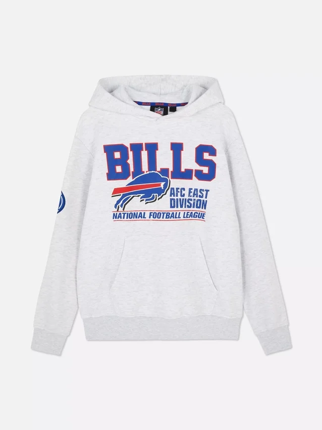 Hettegenser med «NFL Buffalo Bills»-trykk