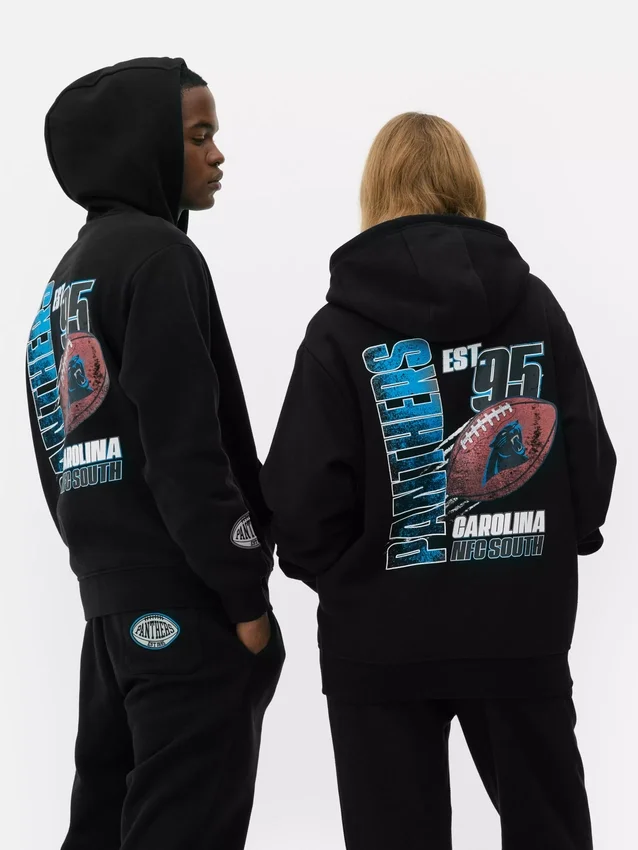 Hettegenser med NFL Carolina Panthers-logo
