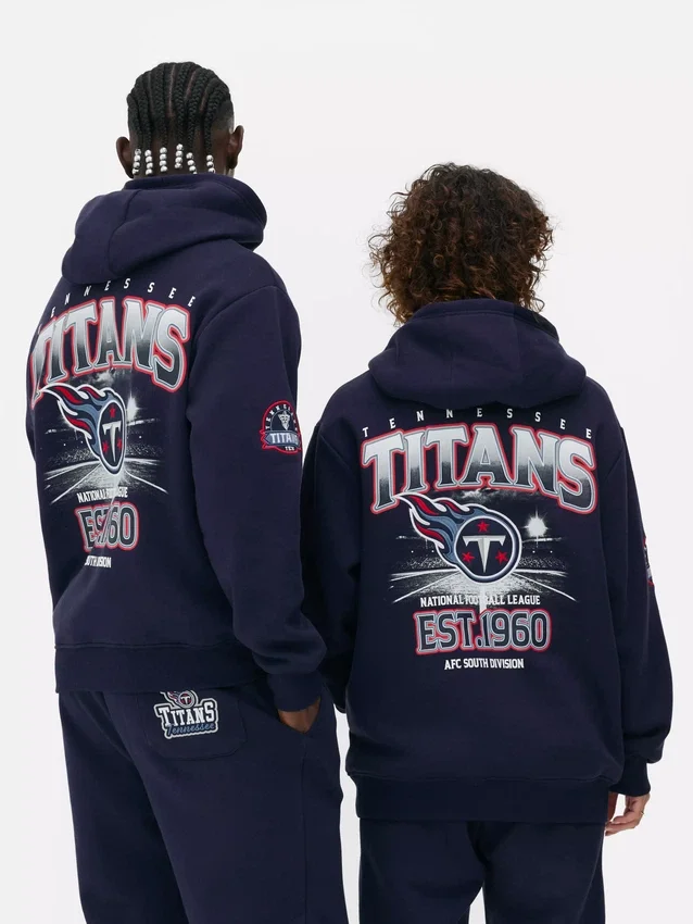 Hettegenser med NFL Tennessee Titans-logo