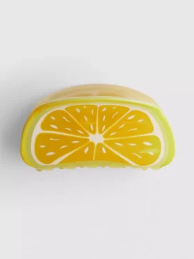 Hårklips med fruktskive