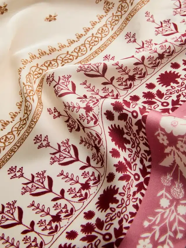 Jacquard-skjerf