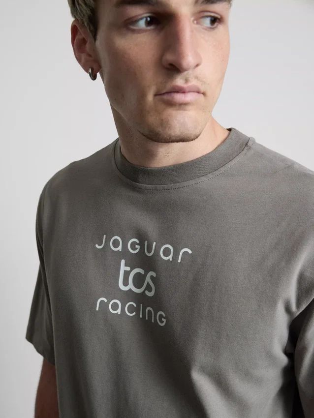 Jaguar TCS Racing-T-skjorte med grafisk trykk