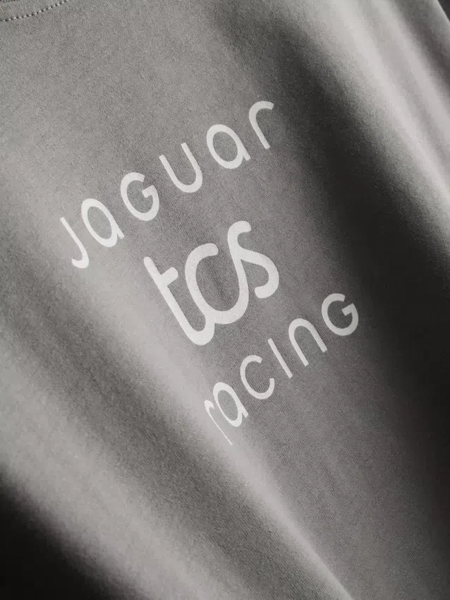Jaguar TCS Racing-T-skjorte med grafisk trykk