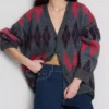 Jeans i bomullsdenim med høy midje og smalere ben