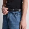 Jeans med høy midje og avslappet passform