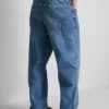 Jeans med høy midje og avslappet passform