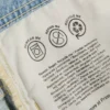 Jeans med høy midje og avslappet passform