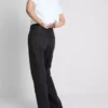 Jeans med høy midje og rette ben