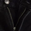Jeans med høy midje og rette ben