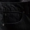 Jeans med høy midje og rette ben