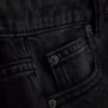 Jeans med høy midje og rette ben