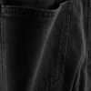 Jeans med høy midje og rette ben
