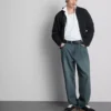Jeans med middels høy midje og avslappet, rett ben