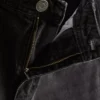 Jeans med middels høy midje og avslappet, rett ben