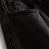 Jeans med middels høy midje og avslappet, rett ben