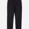 Jeans med middels høy midje og rett ben