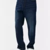 Jeans med middels høy midje og rette ben