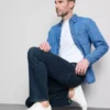 Jeans med middels høy midje og rette ben