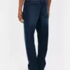 Jeans med middels høy midje og rette ben
