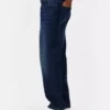Jeans med middels høy midje og rette ben