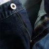Jeans med middels høy midje og rette ben