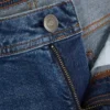 Jeans med middels høy midje og rette ben
