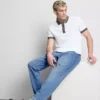 Jeans med middels høy midje og smal passform
