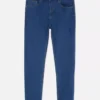 Jeans med middels høy midje og smal passform