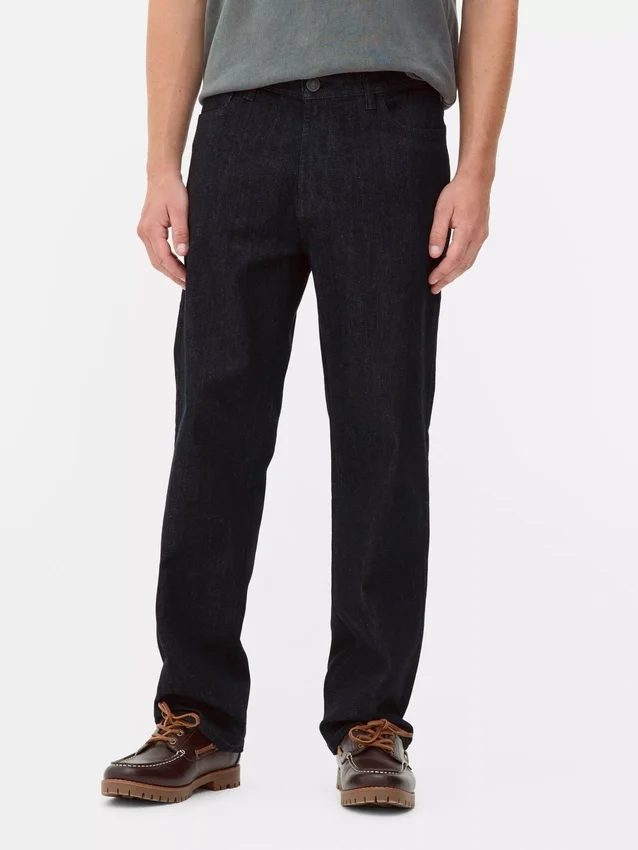 Jeans med rett ben og stretch