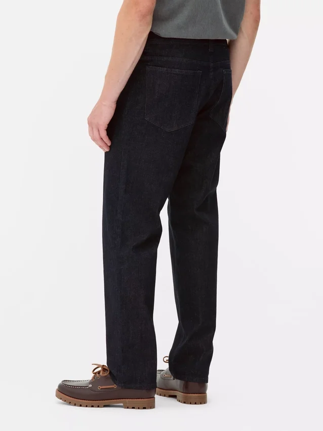 Jeans med rett ben og stretch