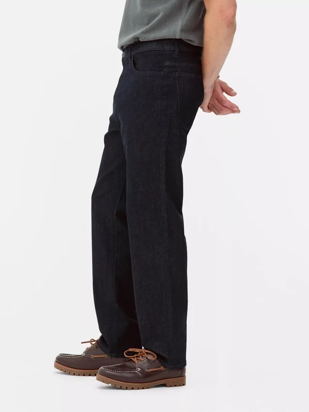 Jeans med rett ben og stretch