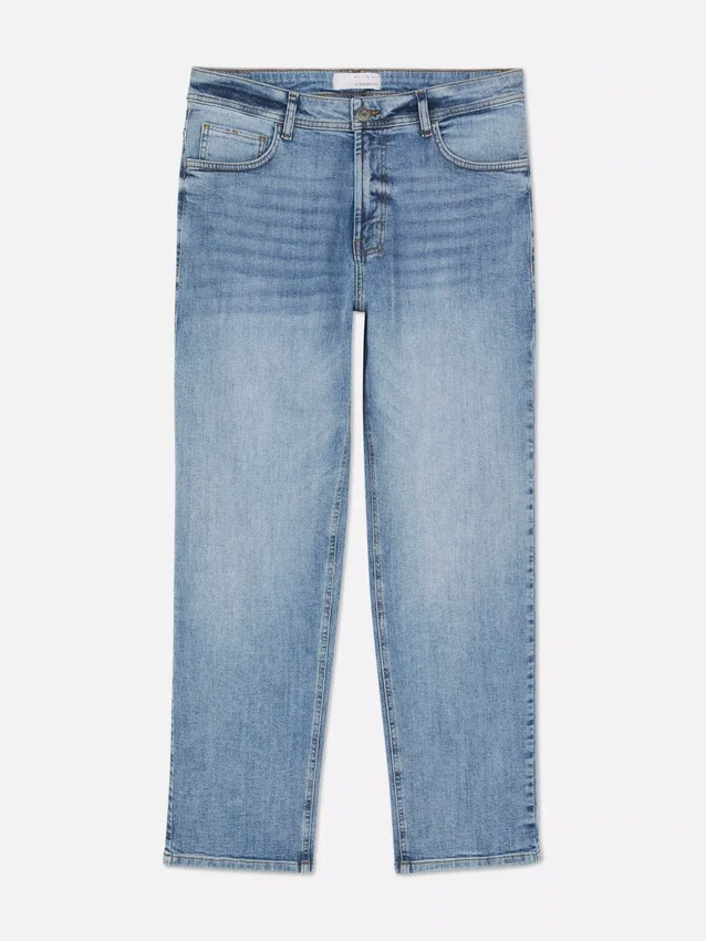 Jeans med rett ben og stretch