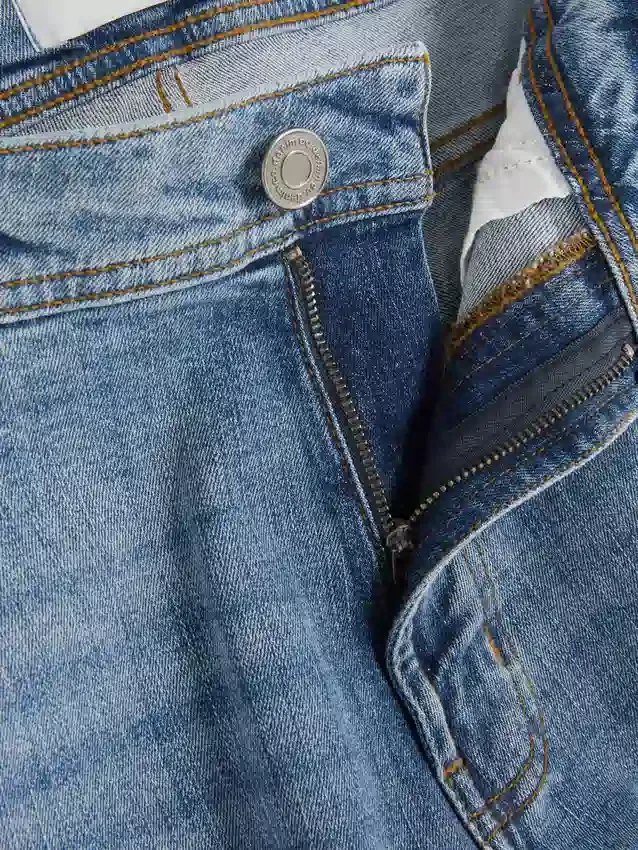 Jeans med rett ben og stretch