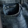 Jeans med rett ben og stretch