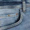 Jeans med rett ben og stretch