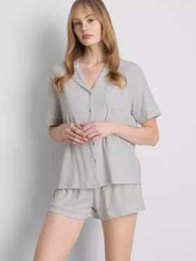 Jersey-pysjamassett i boyfriend-stil