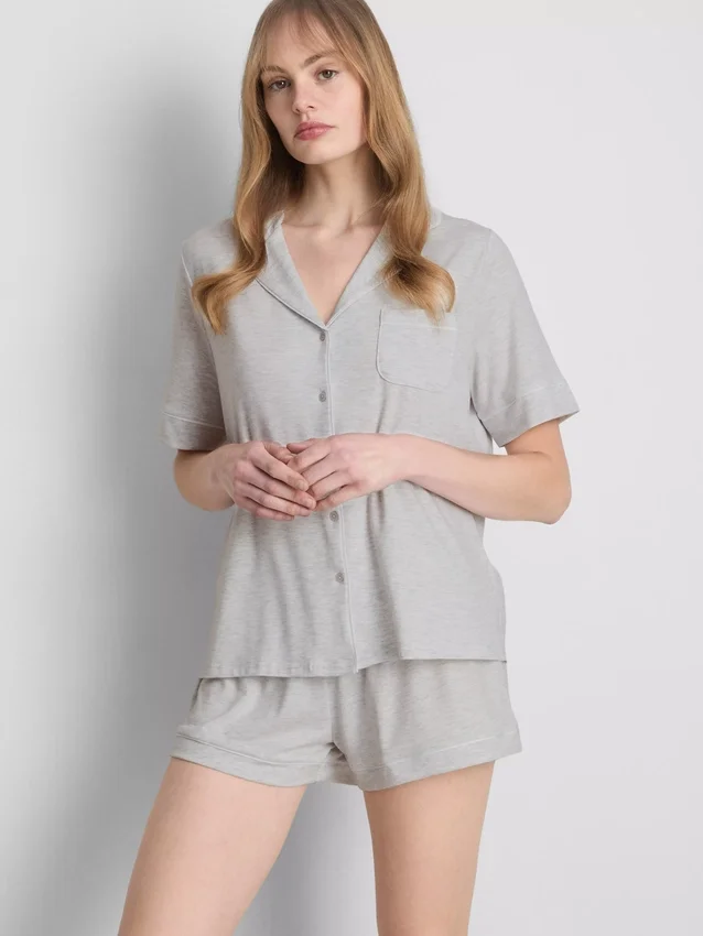 Jersey-pysjamassett i boyfriend-stil