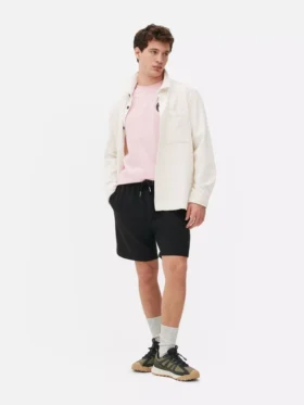 Jersey-shorts med snøring