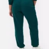 Joggebukse med mansjetter og trykk