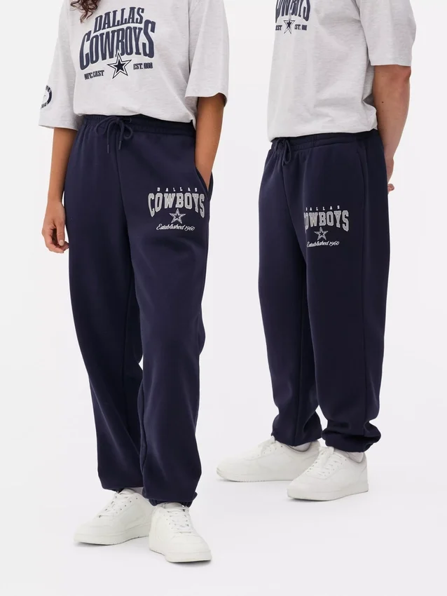 Joggebukse med trykt NFL Dallas Cowboys-logo