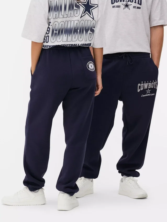 Joggebukse med trykt NFL Dallas Cowboys-logo