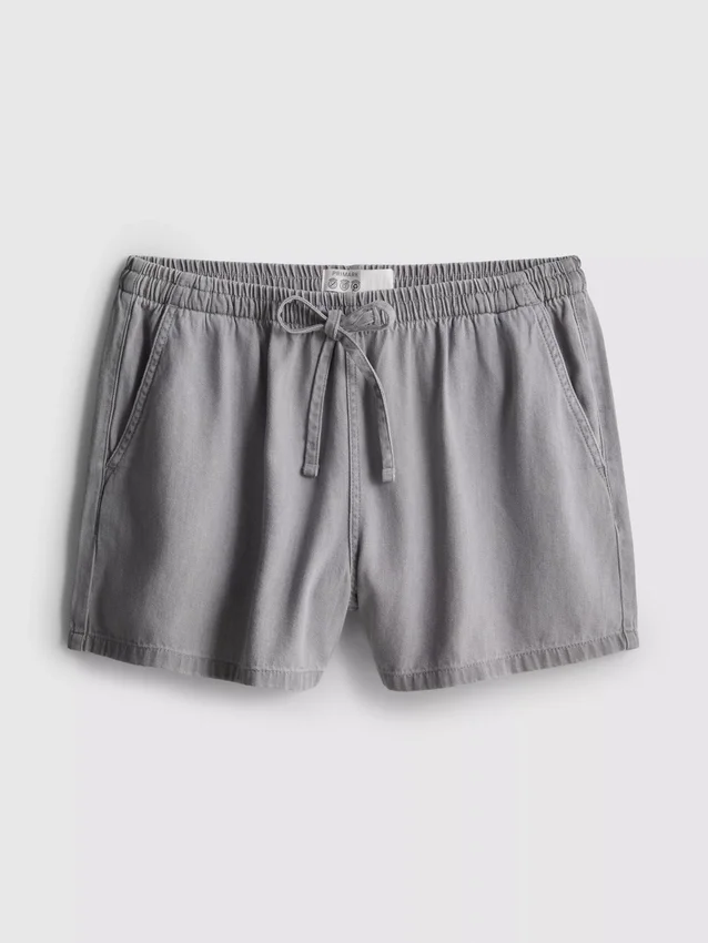 Joggebukser i bomullsdenim