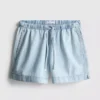 Joggebukser i bomullsdenim