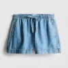 Joggebukser i bomullsdenim