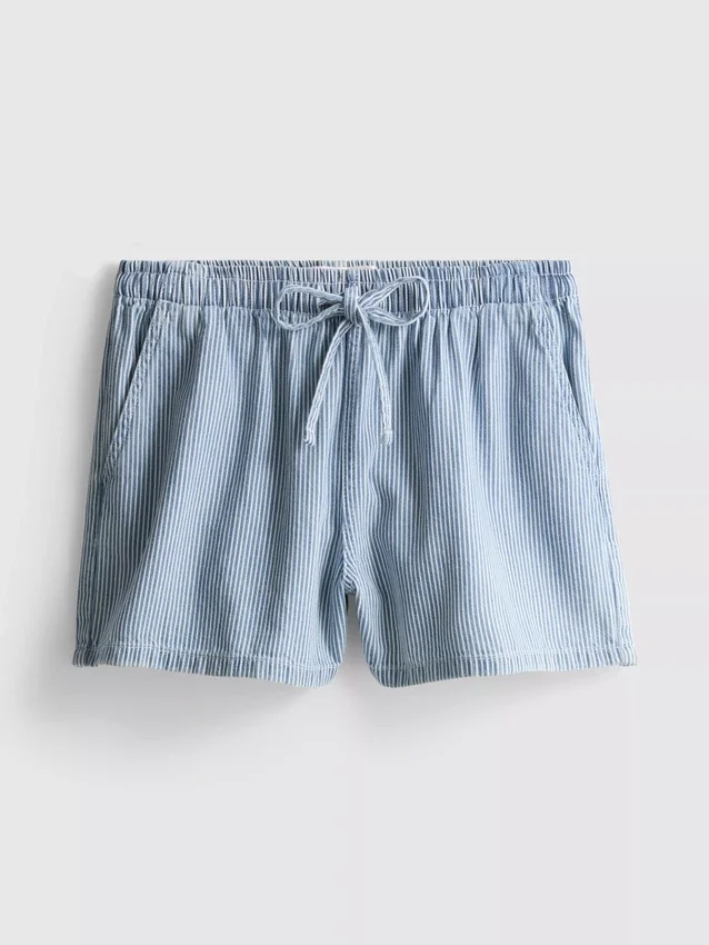 Joggebukser i bomullsdenim