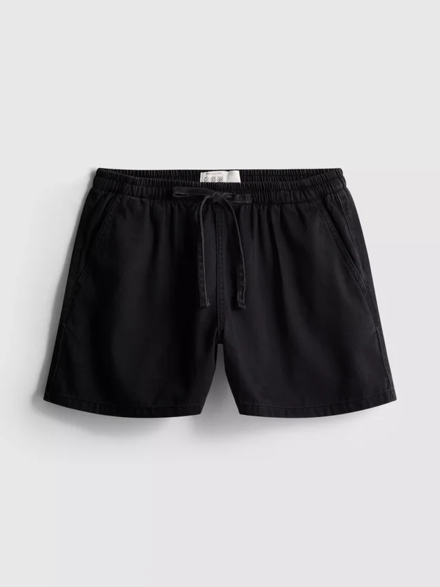 Joggebukser i bomullsdenim