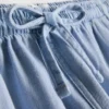 Joggebukser i bomullsdenim