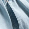 Joggebukser i bomullsdenim
